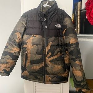 Boys Padded North Face Jacket